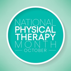 Physical therapy month is observed every year in October, also known as physiotherapy, is one of the healthcare professions provided by physical therapists who promote, maintain, or restore health.
