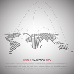map of connection world info