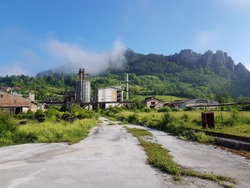 Abandonded factory in Bosnia and Herzegovina