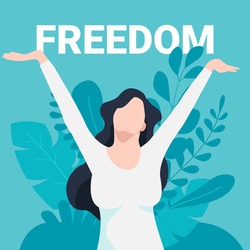 Woman Feeling Free - Free Stock Photo by mohamed hassan on Stockvault.net