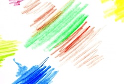 abstract background with colorful pencil drawings