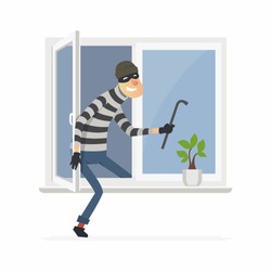 House Thief Illustration - Free Stock Photo by mohamed hassan on ...