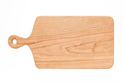 Cherry wood cutting board, handmade wood cutting board