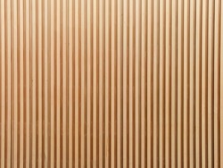 Interior wall cladding made from strips of plywood - wall texture
