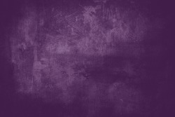 Purple wall grungy background or texture 