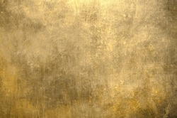 Golden colored background grunge texture 