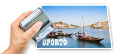 Oporto postcard concept image (Oporto - Portugal - Europe)