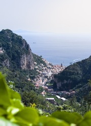 Beautiful coastal towns of Italy - scenic Positano in Amalfi coa