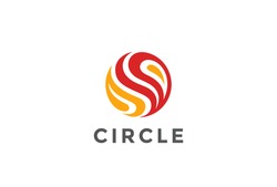 Circle Fire flame abstract Logo design vector template.
Sphere Logotype concept icon