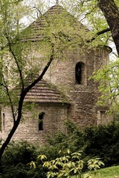 Rotunda of Saint Nicolas, spring in Cieszyn