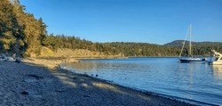 Obstruction Pass State Park Cove Beach