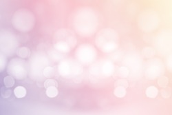 soft colorful bokeh lights defocused abstract background