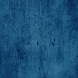 blue beautiful stain grungy cement wall background with rusty textured. grunge rough concrete wall texture backdrop. dirty and weathered wall.