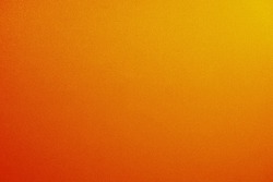   Yellow orange brown abstract background. Gradient. Ocher color background with space for design. Halloween, thanksgiving. Web banner.                             