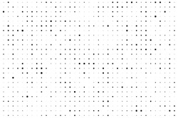 Abstract monochrome halftone pattern. Futuristic panel. Grunge dotted backdrop with circles, dots, point. Design element for web banners, posters, cards, wallpapers, sites. Black and white color

