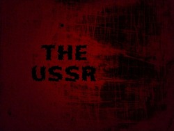 The inscription of the USSR on a red and black spotted background. The Union of soviet Socialist Republics, soviet union, Soviet Union, Union of soviet Socialist Republics was a state in Eurasia