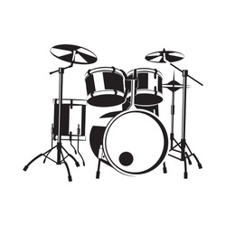 Drum vector. Vector illustration of a musical instrument that plays it the way it hits.