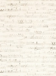 old music score