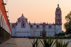 Church in Cholula Pueblo, Mexico