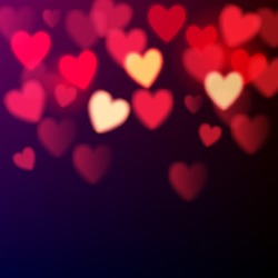 Hearts - Bokeh - Hearts of Light - Free Stock Photo by Jack Moreh on ...