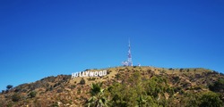 USA, Los Angeles, Hollywood. Hollywood is a neighborhood in the central region of Los Angeles, California