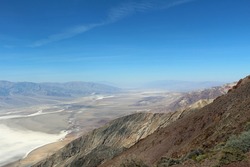 View into Deathvalley from Dante's View USA