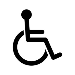 Disabled Handicap icon. vector illustration