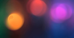 Vibrant Bokeh Symphony: Multicolor Gradient Blur Abstract Background, Radiant Blurred Colors: Abstract Multicolor Gradient Bokeh