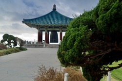 Korean bell of friendship in California 