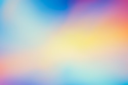 Defocused Dreamy Background, SPectrum of Bright Pastel Colours