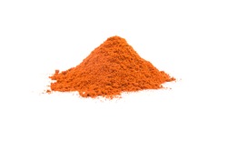 Cayenne pepper spice isolated on a white background cutout
