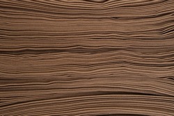 textured horizontal lines, brown fabric high stacked detail. Brown texture background. 