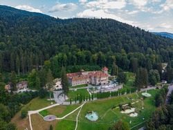 The Cantacuzino Castle is situated in Bușteni, Romania, in the Zamora district, on the street bearing the same name. The building has a great architectural, historical, documentary and artistic value.