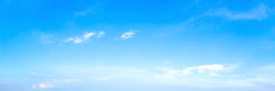 Clean air blue skies background