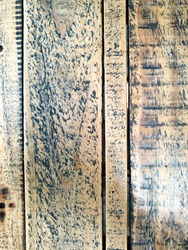 brown and lightbrown planks with beautiful black wooden structure. Background wood in close up.