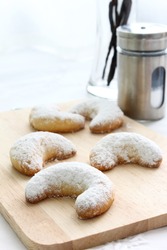 German Christmas vanilla cookies