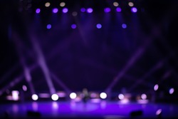Texture blur and defocus, background for design. Stage light at a concert show.