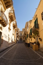 Noto, the town of Barocco, noble palaces