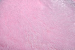 Beautiful fluffy pink fur background close-up abstract beautiful