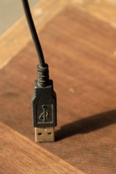 USB cable plug jack port