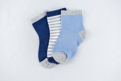 Infant Boys Assortment of Socks with Smiling Critter Stripes 