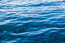 Blue wave ripple sea texture background