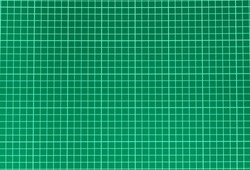 Dark green vignetted background with checkered markup for notes