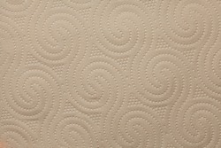 Bamboo kitchen paper towel roll texture full frame.