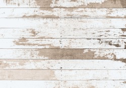 wooden board white old style abstract background objects for furniture.wooden panels is then used.horizontal