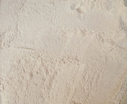 Wheat flour is a powder made from grinding wheat, making is usable for human consumption. Wheat flour is an essential ingredient in bread, cakes, cookies, and most baked goods. Wheat flour texture