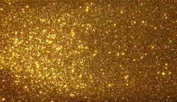 Golden Gold Textured Glitter Background