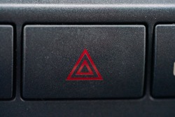Emergency button in the car