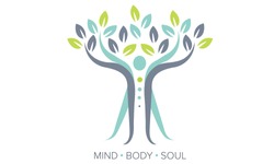 Balance concept. Mind, Body, Soul. Vector Illustration showing spiritual human body / abstract tree. Can be used to show balance, chakra, stability, therapy, happiness, mindfulness, spirituality, soul