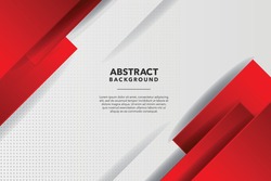 MODERN ABSTRACT RED AND WHITE BACKGROUND 
